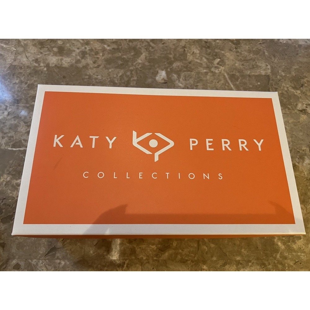 Checked Slide Sandal Shoe‎ Size 5 NEW Metallic Champagne Gold Women Katy Perry… - Picture 7 of 7